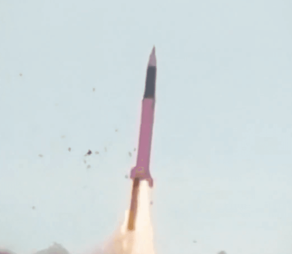 Fire Point conducts test of FP-7.X missile for anti-ballistic interceptor