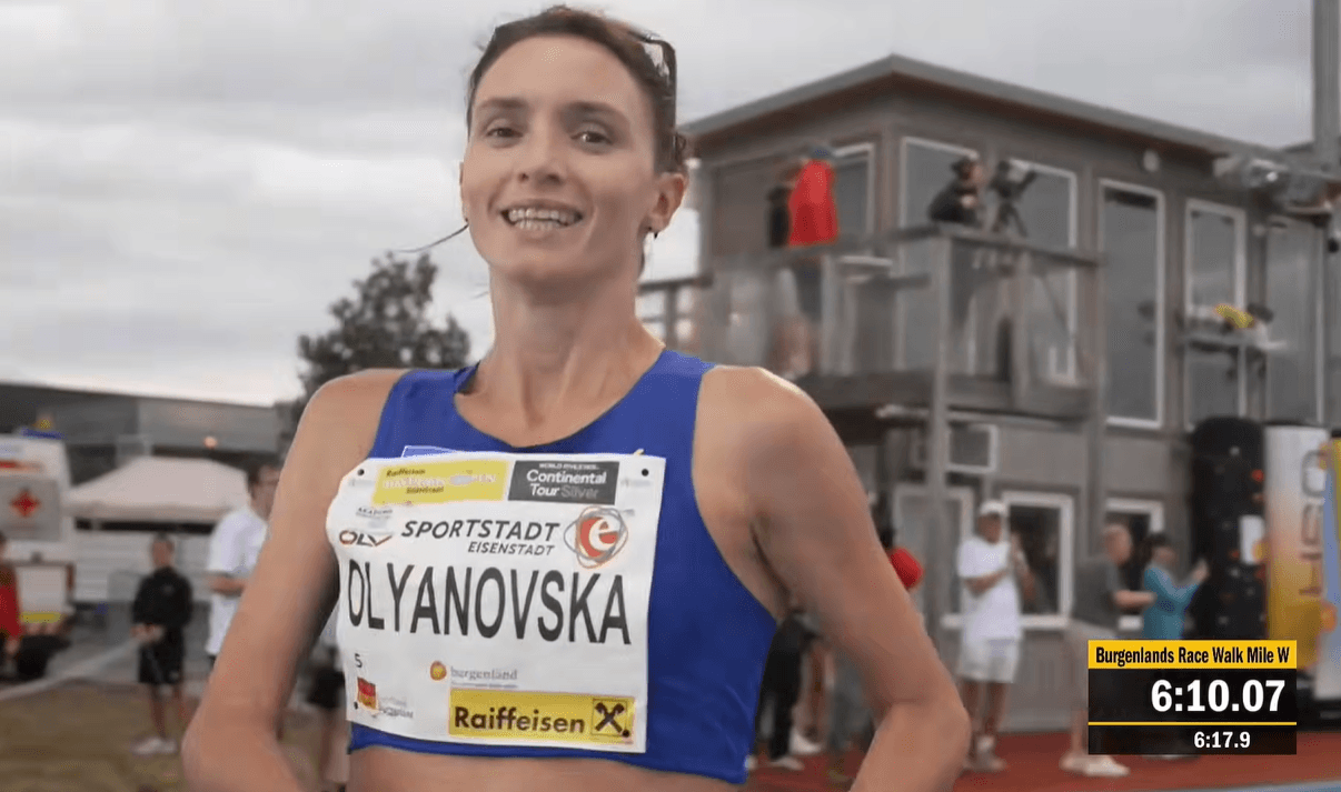 Ukrainische Athletin Olyanovska bricht 36 Jahre alten Weltrekord