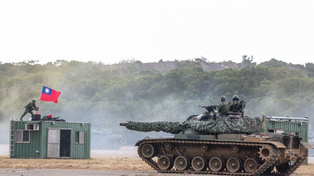 Ілюстративне фото. Тайванські солдати беруть участь у навчаннях на базі Хукоу, січень 2025 року