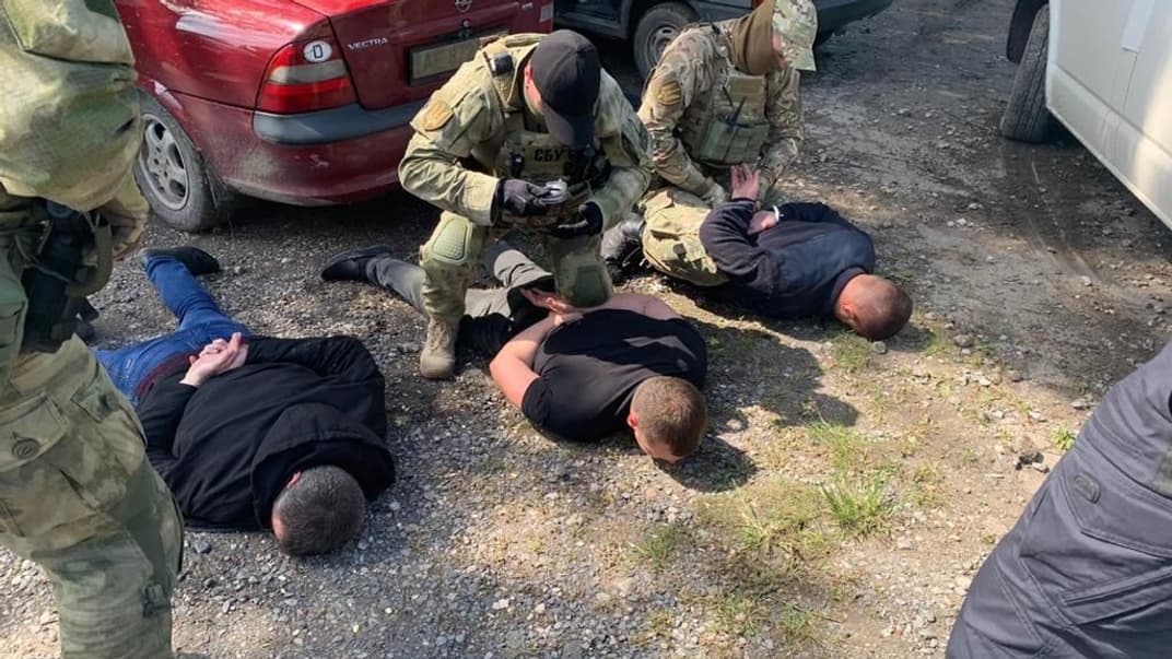 Задержание полицейских