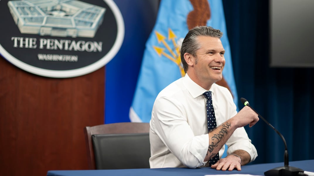 Міністр війни США Піт Гегсет