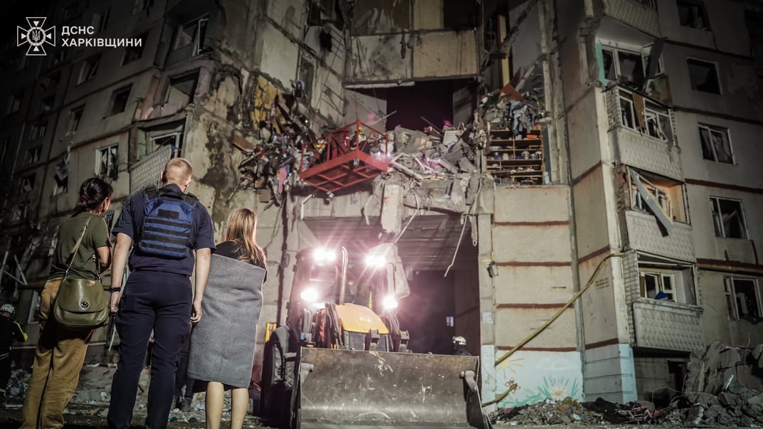 Наслідки російського обстрілу по Харкову 24 вересня 2024 року
