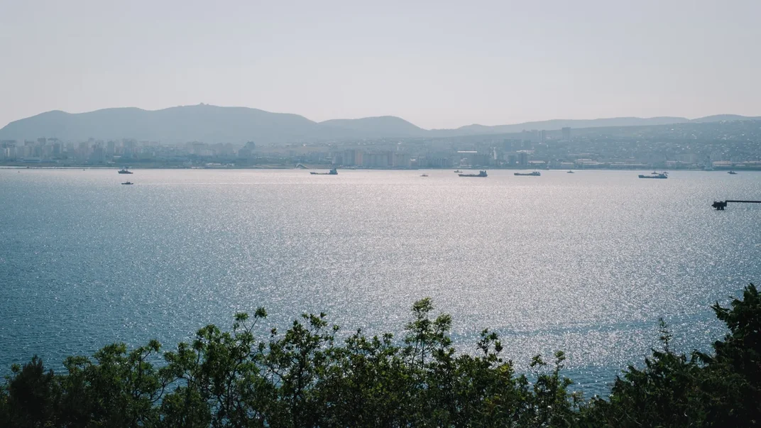 Ілюстративне фото. Краєвид на порт у Новоросійську