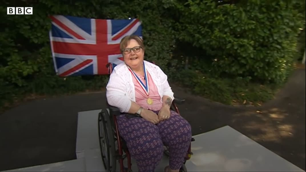 Чемпионка Паралимпийских игр 1984 года Дженис Морс, Англия, сентябрь 2021 года
