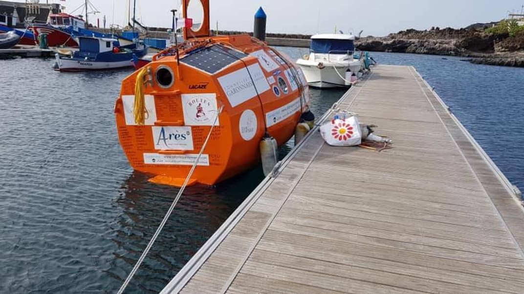 Бочка, в якій француз відправився через Атлантику