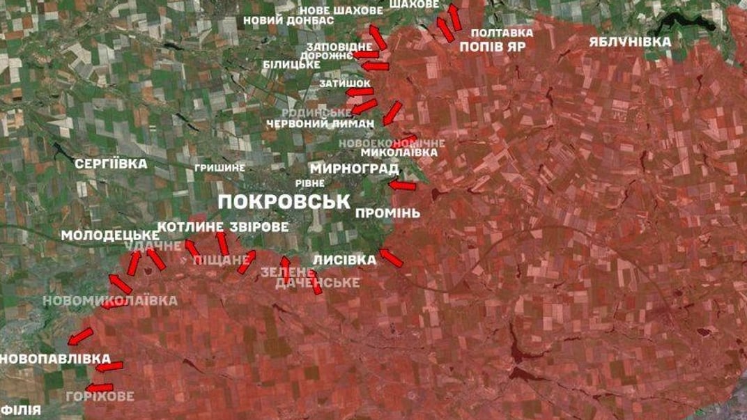 Ситуація на Покровському напрямку станом на 10 листопада 2025 року