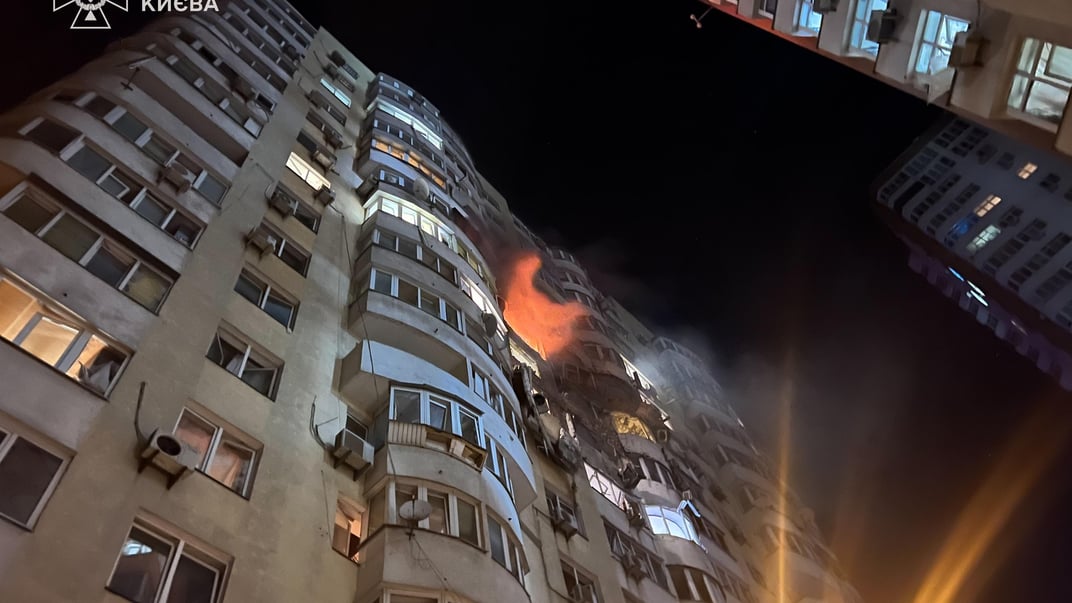 Наслідки нічної атаки на Київ 6 червня