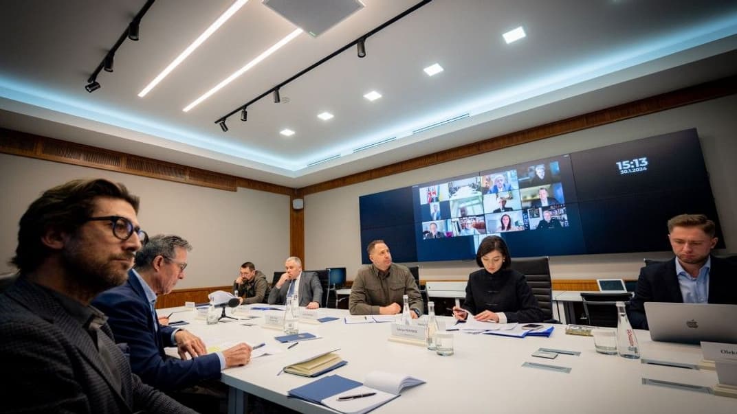 Учредительное заседание Международной рабочей группы по евроатлантической интеграции Украины