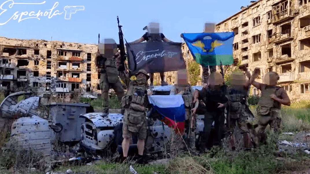 Бойовики бригади «Еспаньйола» в Часовому Яру на Донеччині