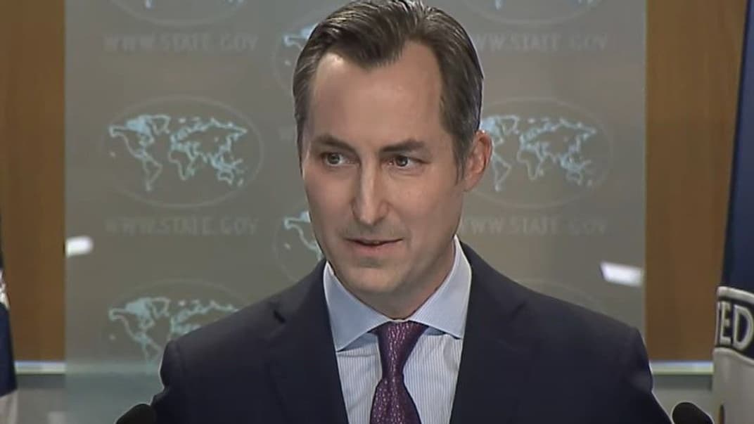 Речник Держдепу США Метью Міллер під час брифінгу 3 січня 2024 року