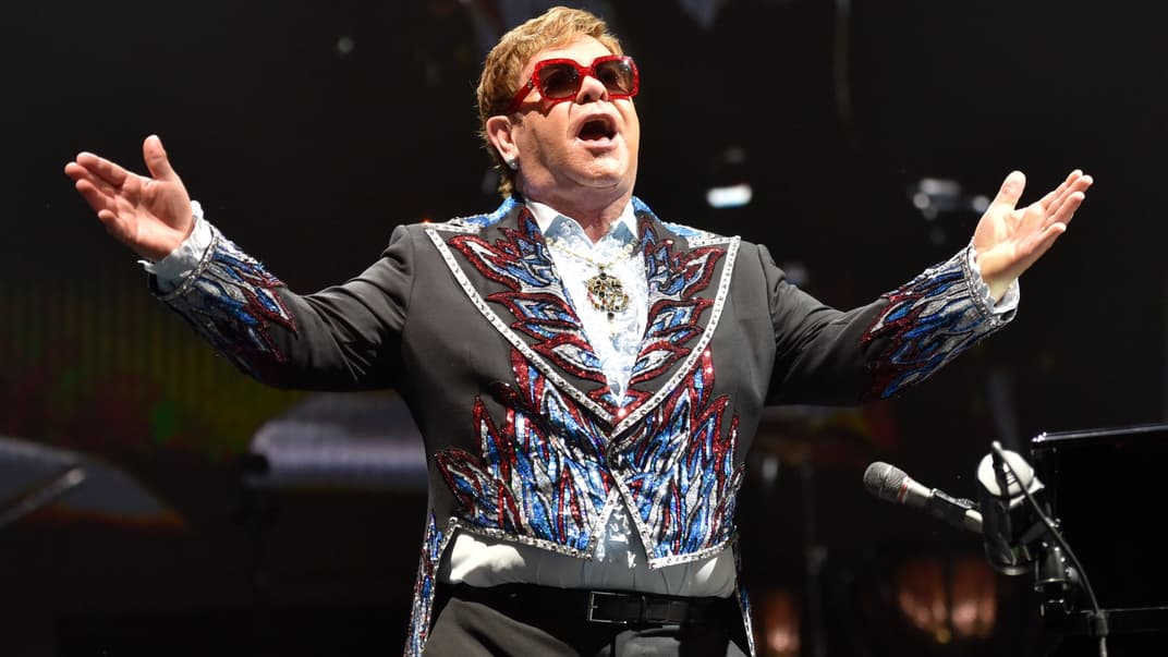 Елтон Джон на концерті в межах свого прощального туру Farewell Yellow Brick Road в штаті Іллінойс, США, 15 лютого 2019 року
