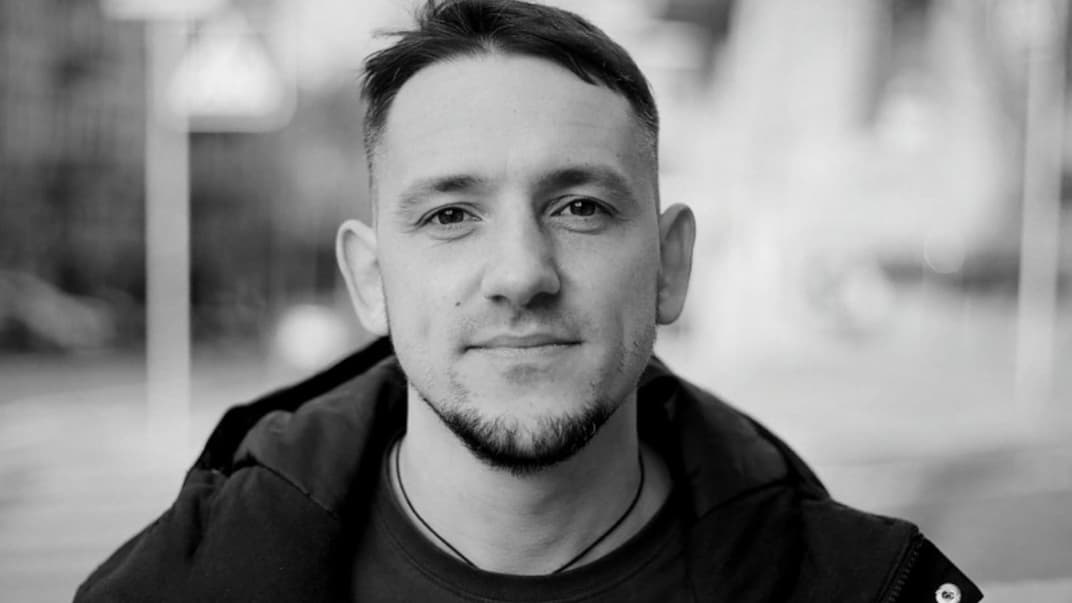 Український журналіст, лейтенант ЗСУ Максим Мединськиий