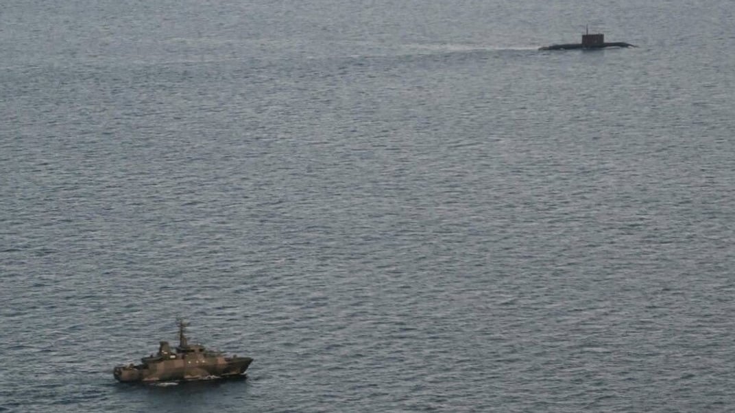 російський підводний човен, який 14 жовтня помітили в Балтійському морі російський підводний човен, який 14 жовтня помітили в Балтійському морі
