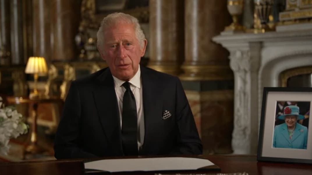 Король Великобритании Карл ІІІ выступил со своей первой речью, 9 сентября 2022 года