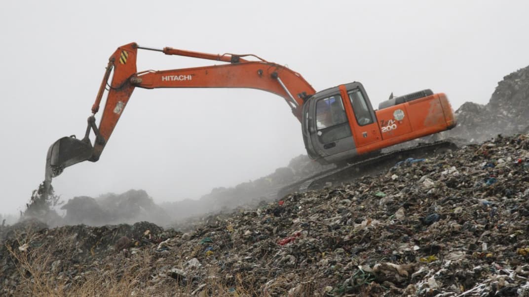Полігон твердих побутових відходів №5 у селі Підгірці (Київська область)