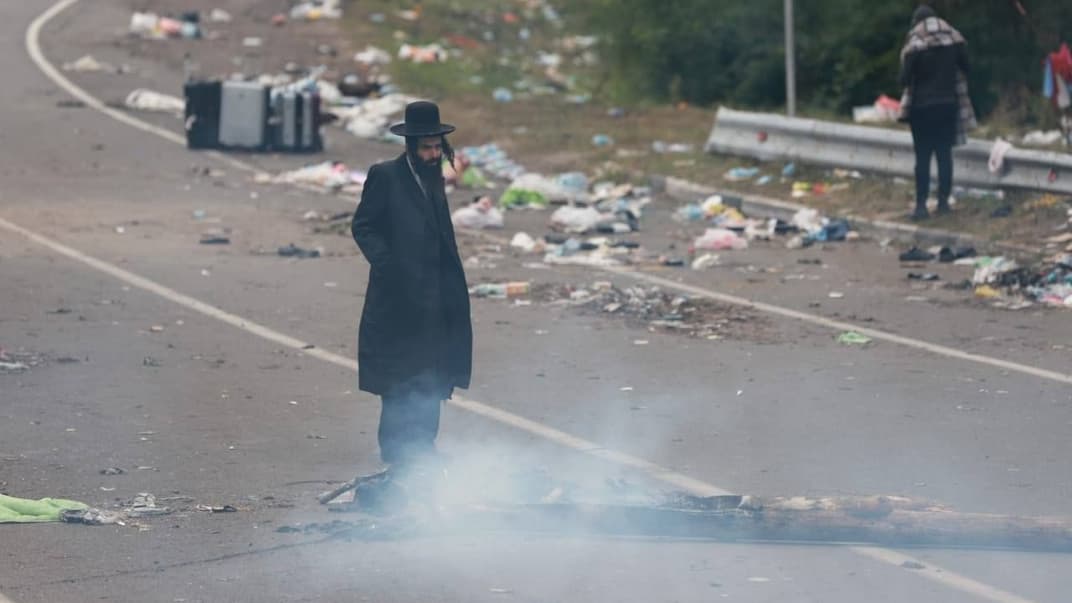 Хасиди остаточно покинули білорусько-український кордон, лишивши купу сміття. Прикордонники оприлюднили фото