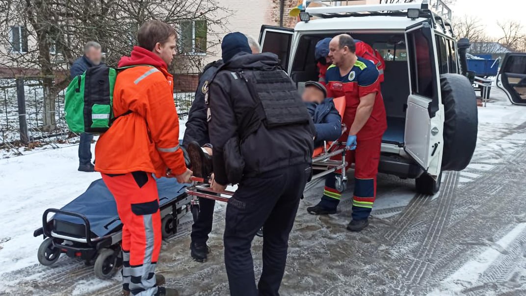 Наслідки російських обстрілів по Семенівці Чернігівської області, 7 січня 2024 року