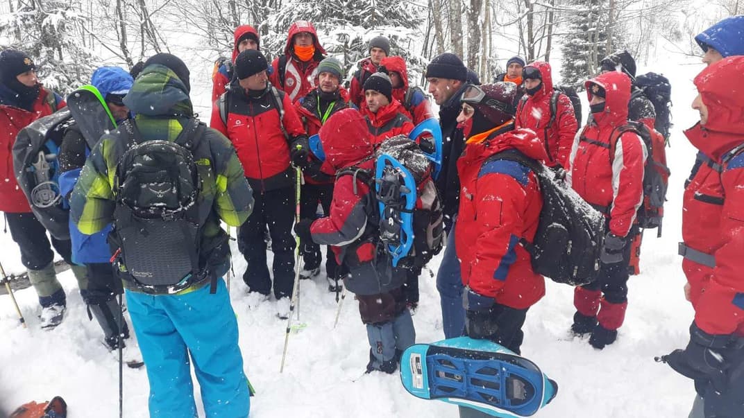Спасатели ищут киевлянина, который заблудился в районе горы Гемба в Карпатах