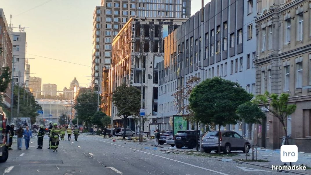 Наслідки російської атаки на Київ