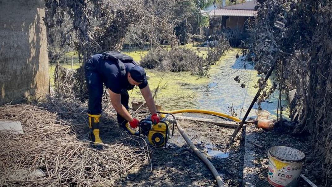 Ліквідація наслідків підтоплень після підриву Каховської ГЕС