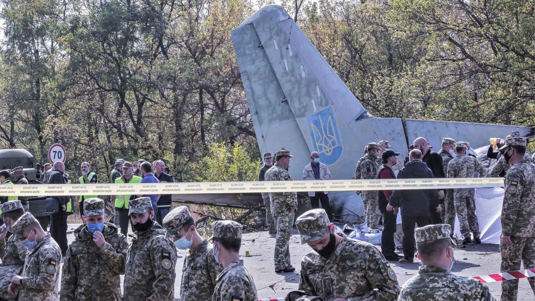 Слідчі дії на місці катастрофи Ан-26 під Чугуєвом на Харківщині, 26 вересня 2020 року