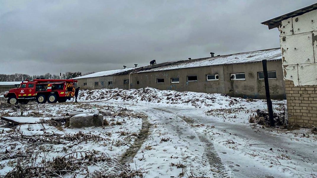 Ферма на Харківщині, яку 19 лютого атакували росіяни