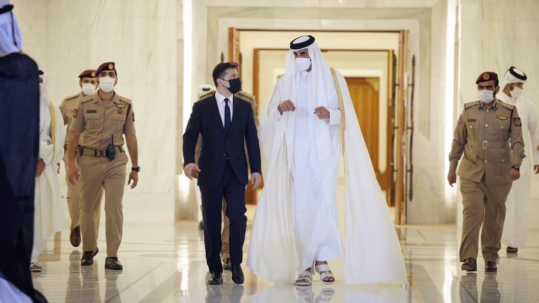 Візит президента Володимира Зеленського до Катару