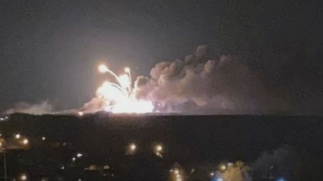 Вибух на складі російської армії в Бєлгородській області, 29 березня 2022 року