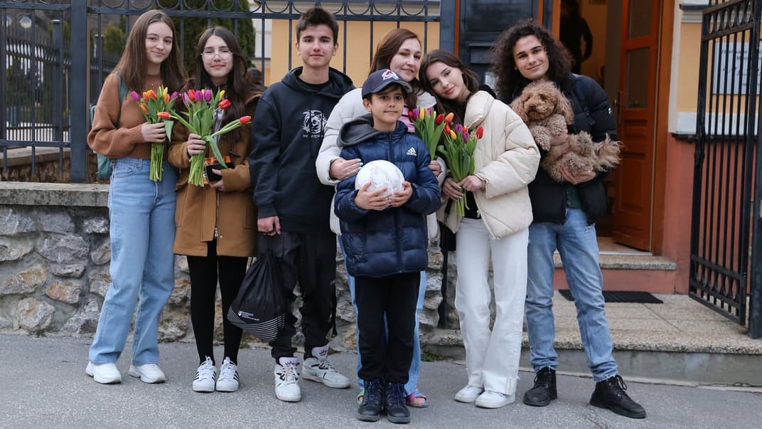 Семья Хасана в Словакии