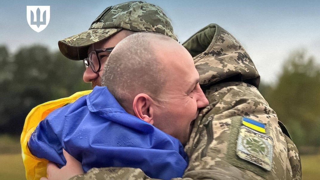 Звільнений з полону військовий