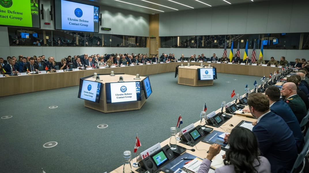 Заседание Контактной группы по обороне Украины в Брюсселе, Бельгия, 14 февраля 2023 года