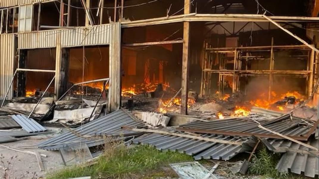 Последствия российских обстрелов по Львову, 19 сентября 2023 года