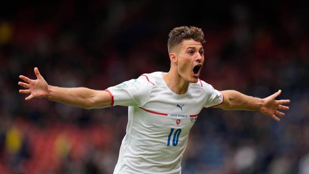 Форвард збірної Чехії Патрік Шик