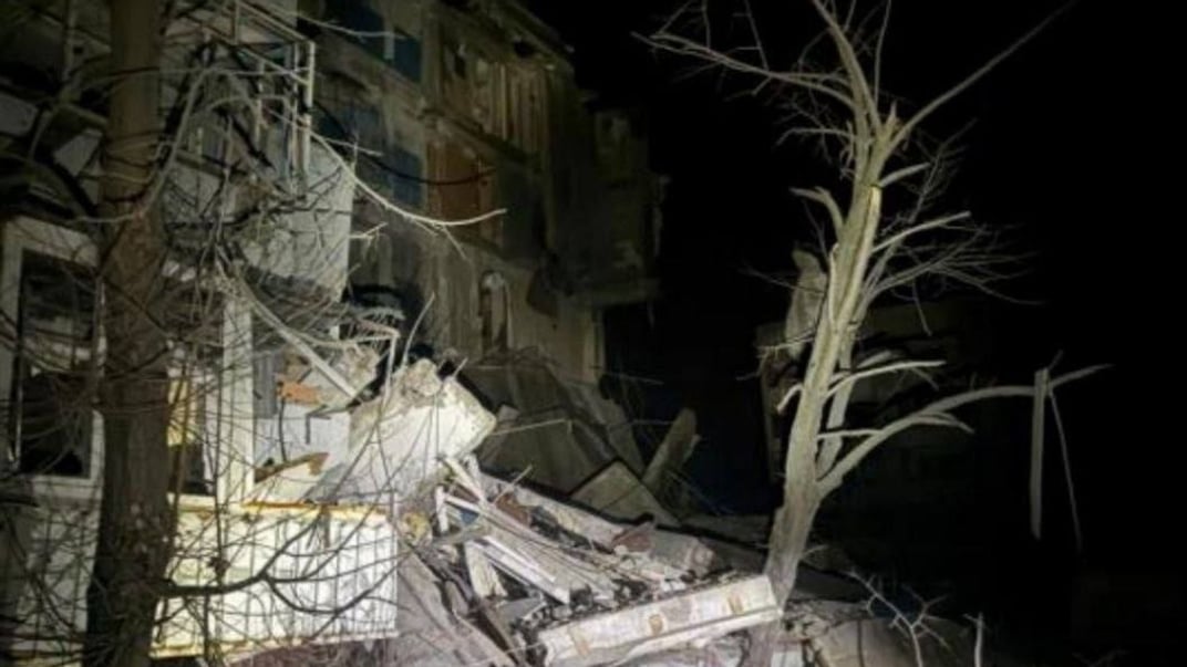 Последствия российского обстрела Запорожской области, 2 января 2025 года