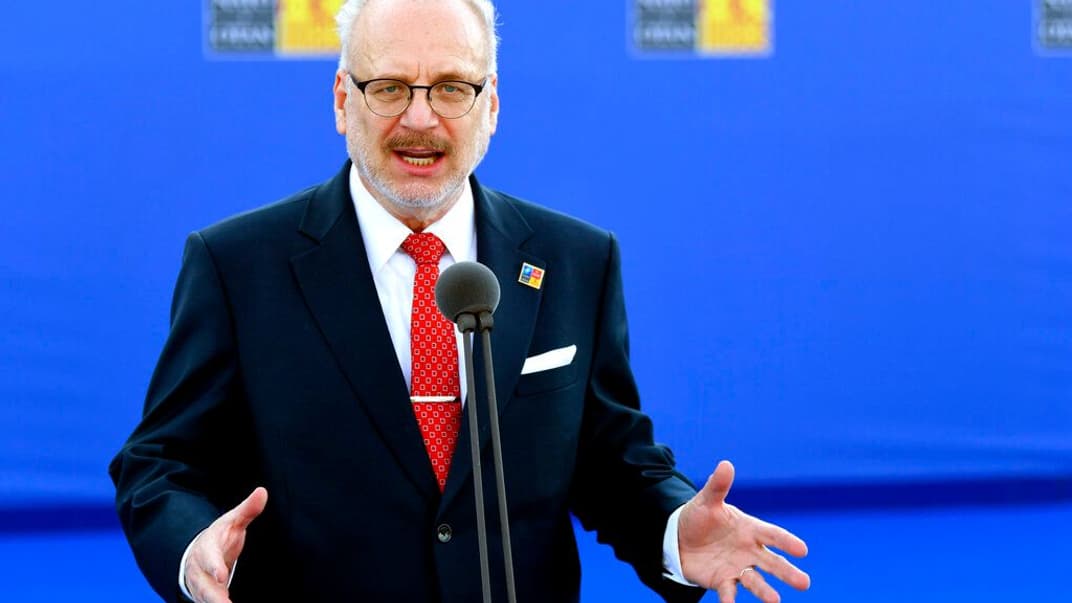 Президент Латвии Эгилс Левитс