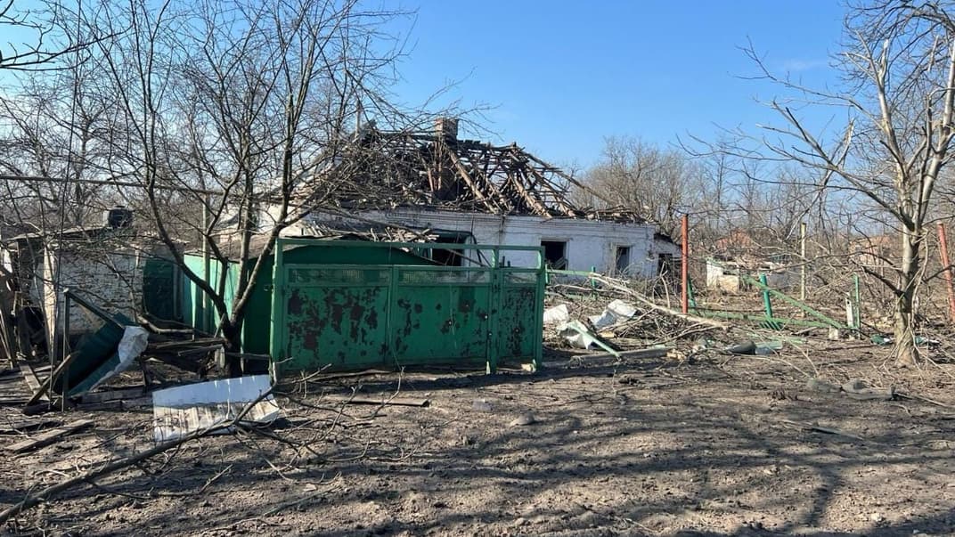 Последствия обстрела Донецкой области, 9 марта 2024 года