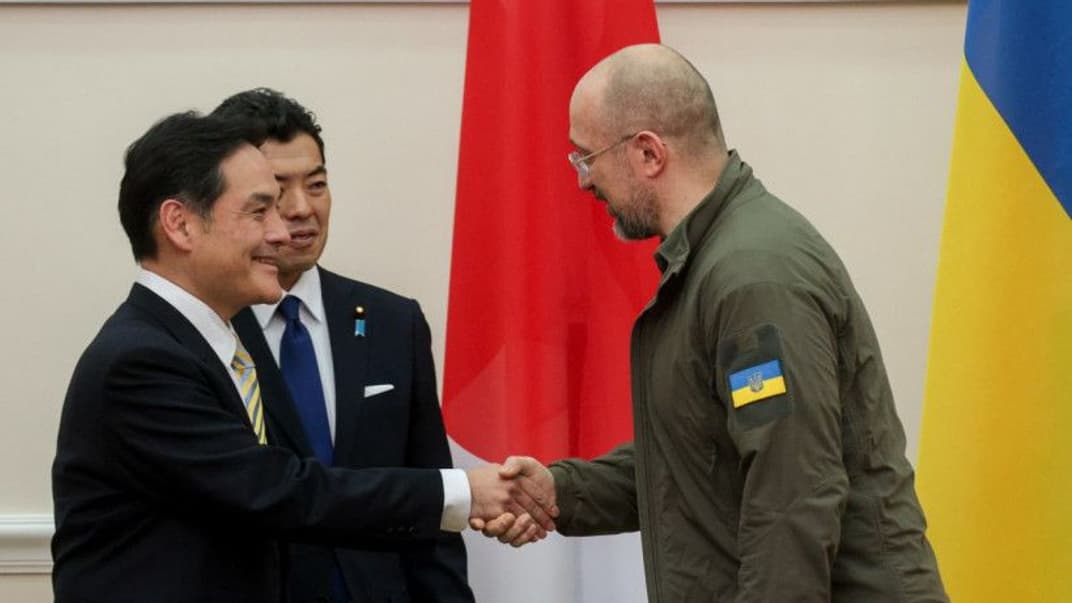 Прем'єр-міністр України Денис Шмигаль з представниками японської делегації 
