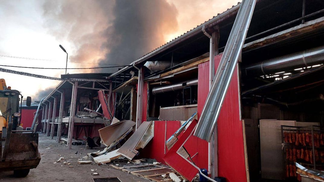 Наслідки російських обстрілів на Харківщині