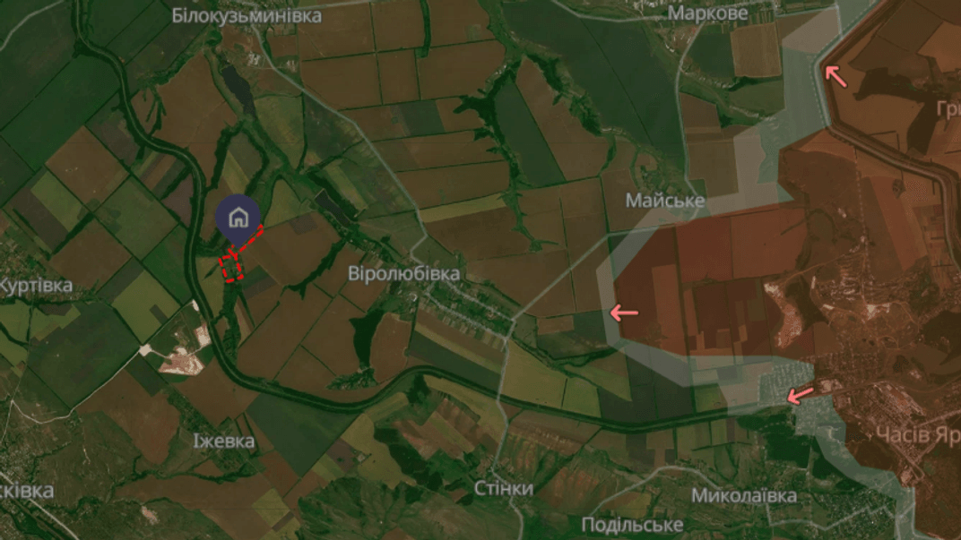 Ситуація біля сіл Віролюбівка та Клинове Донецької області станом на 30 листопада 2025 року