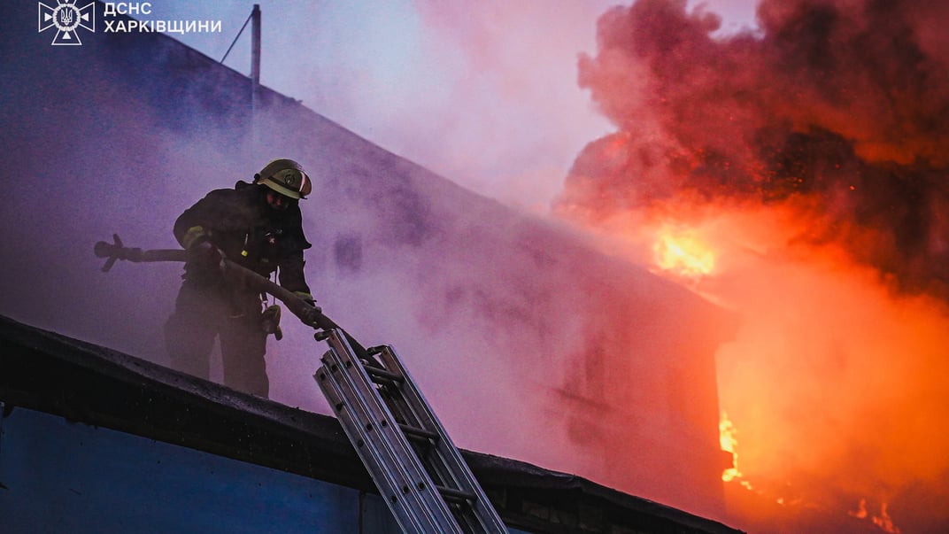 Последствия российского обстрела в Харьковской области, 31 марта 2025 года