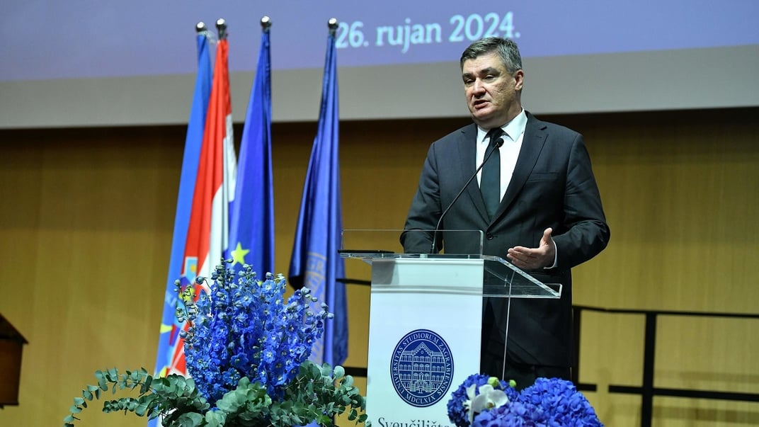 Президент Хорватії Зоран Миланович