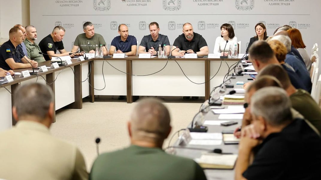 Заседание Совета обороны Харьковской области