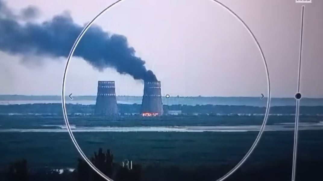 Пожежа на території окупованої Запорізької АЕС, 11 серпня 2024 року