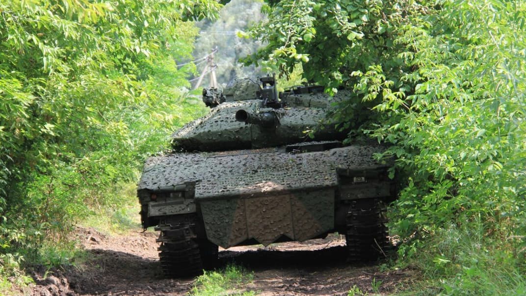 Шведская CV-90 на украинской службе