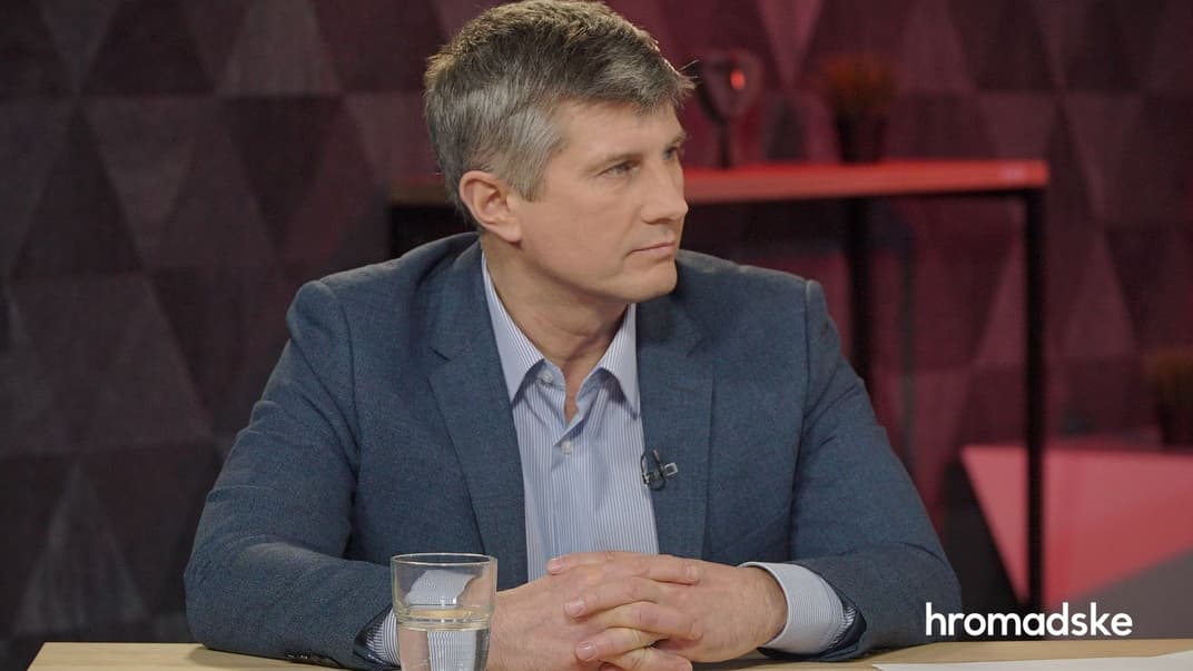 Народный депутат от фракции «Слуга народа» Вадим Галайчук в студии hromadske, Киев, 6 марта 2020 год