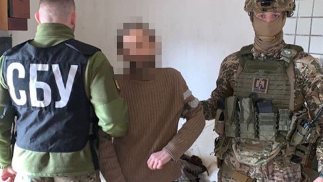 Мужчина, задержанный СБУ