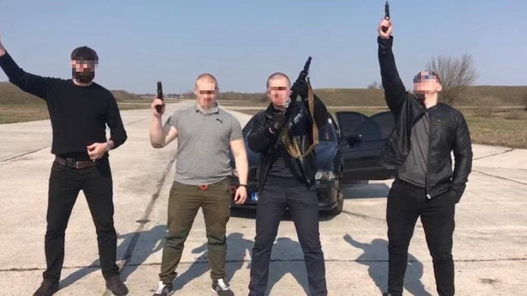 Ймовірні члени білоцерківської банди вимагачів