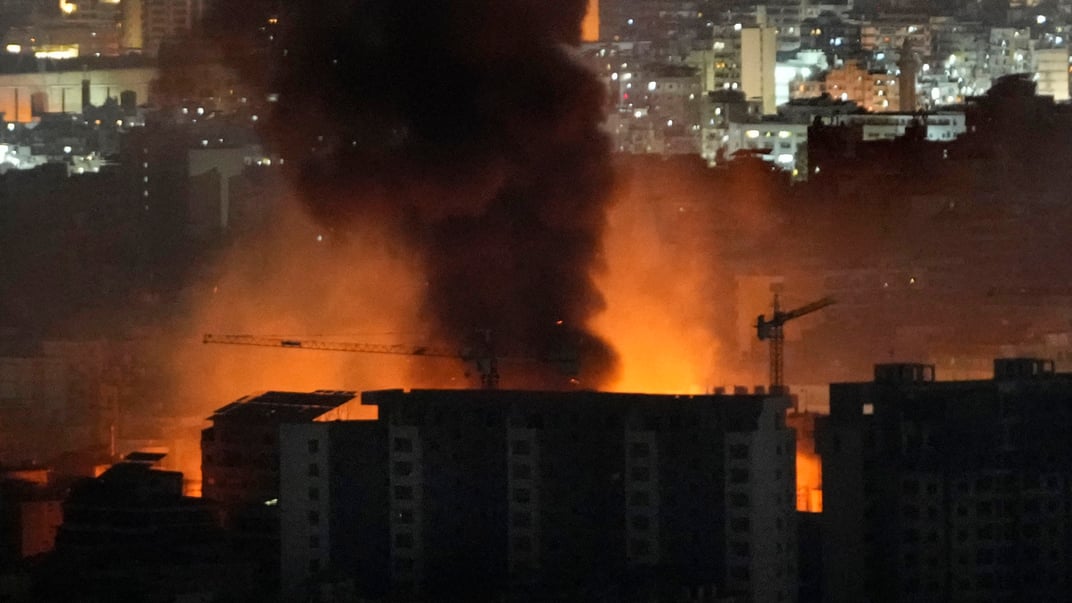 Ізраїль завдав удару по Бейруту, 1 листопада 2024 року