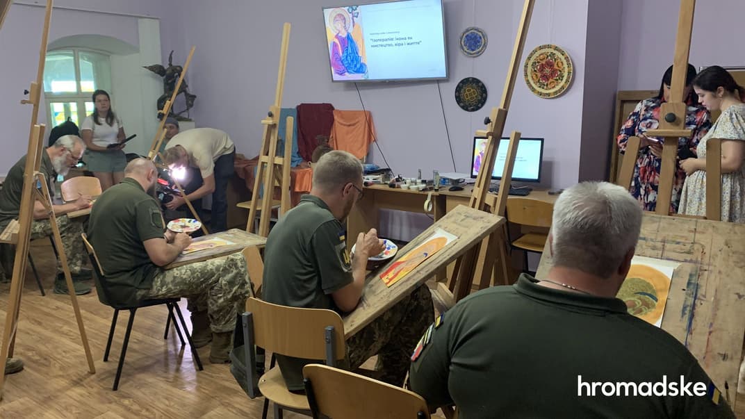 Мастер–класс по иконописи для капелланов, 14 августа 2023 года