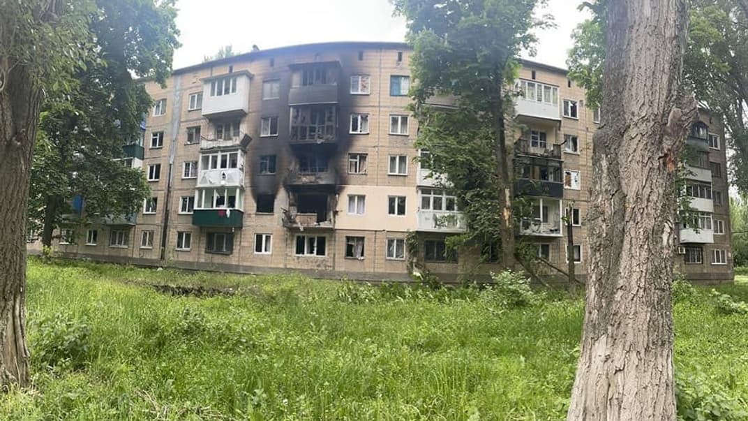 Наслідки обстрілів Авдіївки на Донеччині